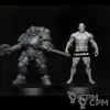 Описание картинки GENE-ENHANCED BIO-AUGMENTED SOLDIER от TPC по цене 380руб | Свободный Рынок Миниатюр - СРМ - изображение - №3