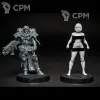 Описание картинки GENE-ENHANCED BIO-AUGMENTED FEMALE SOLDIER от TPC по цене 350руб | Свободный Рынок Миниатюр - СРМ - изображение - №3