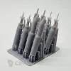 Описание картинки 1:35 набор снарядов НАТО 120 мм (разные) от Бюро миниатюр по цене 550руб | Свободный Рынок Миниатюр - СРМ - изображение - №2