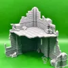 Описание картинки Азирская 2х этажная руина от 3D Wargaming по цене 620руб | Свободный Рынок Миниатюр - СРМ - изображение - №2