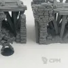 Описание картинки Разрушенный Мост - Фэнтези Террейн, Shadowfey Ruins от Terrain Print по цене 800руб - изображение - №3