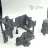 Описание картинки Большой Разрушенный Завод - Sector Mechanicus Террейн от Terrain Print по цене 1 700руб | Свободный Рынок Миниатюр - СРМ - изображение - №10
