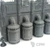 Описание картинки Поврежденный Завод Прометиума - Sector Mechanicus Террейн от Terrain Print по цене 1 900руб | Свободный Рынок Миниатюр - СРМ - изображение - №6