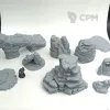 Описание картинки Равнинные Камни - Террейн от Terrain Print по цене 800руб | Свободный Рынок Миниатюр - СРМ - изображение - №2