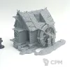 Описание картинки Водяная Мельница - Фэнтези Террейн от Terrain Print по цене 1 900руб | Свободный Рынок Миниатюр - СРМ - изображение - №2