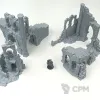 Описание картинки Каменные Фэнтези Руины - комплект из 4 от Terrain Print по цене 2 500руб | Свободный Рынок Миниатюр - СРМ - изображение - №2
