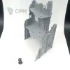 Описание картинки Трехэтажный Разрушенный Мануфакторий - Sector Mechanicus Террейн от Terrain Print по цене 1 700руб | Свободный Рынок Миниатюр - СРМ - изображение - №2
