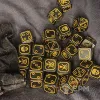 Описание картинки Adeptus Custodes Dice Set от ССП по цене 3 300руб | Свободный Рынок Миниатюр - СРМ - изображение - №2