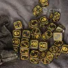 Описание картинки Adeptus Custodes Dice Set от ССП по цене 3 300руб | Свободный Рынок Миниатюр - СРМ - изображение - №2