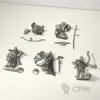 Описание картинки Shiho Clan - Faction Starter Set от Ded Semen по цене 3 850руб | Свободный Рынок Миниатюр - СРМ - изображение - №3