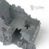 Описание картинки Разрушенный дом Аркенфела №1 - Террейн от Terrain Print по цене 1 300руб | Свободный Рынок Миниатюр - СРМ - изображение - №4