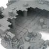 Описание картинки Разрушенный Замок - Фэнтези Террейн от Terrain Print по цене 2 850руб | Свободный Рынок Миниатюр - СРМ - изображение - №2