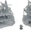 Описание картинки Разрушенный Дом Мэра - Фэнтези Террейн, Shadowfey от Terrain Print по цене 2 900руб | Свободный Рынок Миниатюр - СРМ - изображение - №10
