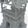 Описание картинки Разрушенная Сторожевая Вышка - Фэнтези Террейн от Terrain Print по цене 1 800руб | Свободный Рынок Миниатюр - СРМ - изображение - №4