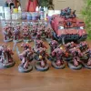 Описание картинки Blood angels army, без сангвинарной гвардии от Ринат по цене 16 000руб | Свободный Рынок Миниатюр - СРМ - изображение - №3