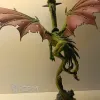 Описание картинки Dark Elf Dreadlord on Black Dragon от Rayadarian по цене 6 000руб | Свободный Рынок Миниатюр - СРМ - изображение - №2