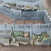 Описание картинки Wall of Martyrs: Imperial Defence Line от Nazgul of Mordovia по цене 8 000руб | Свободный Рынок Миниатюр - СРМ - изображение - №3