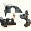 Описание картинки Набор руин каменных стен из 4 элементов | AoS / Fantasy / DnD от Rev127 по цене 700руб | Свободный Рынок Миниатюр - СРМ - изображение - №3