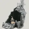 Описание картинки Сгоревший дом | Fantasy / AoS / DnD от Rev127 по цене 500руб | Свободный Рынок Миниатюр - СРМ - изображение - №4