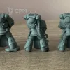Описание картинки Космодесантники Империума – Грозные Сыны Императора от Flameborn_Minis по цене 180руб | Свободный Рынок Миниатюр - СРМ - изображение - №4