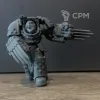 Описание картинки Космодесантники Империума – Грозные Сыны Императора от Flameborn_Minis по цене 180руб | Свободный Рынок Миниатюр - СРМ - изображение - №5