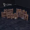 Описание картинки Hexengarde - Wooden Fences от Monger по цене 7 950руб | Свободный Рынок Миниатюр - СРМ - изображение - №2
