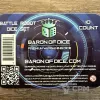 Описание картинки Battletech Movement Dice (Alpha Strike) - Baron of Dice от Mini Wargame по цене 3 950руб | Свободный Рынок Миниатюр - СРМ - изображение - №2