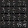 Описание картинки Foot Soldiers от Manufactorum76 по цене 3 200руб | Свободный Рынок Миниатюр - СРМ - изображение - №2