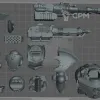 Описание картинки Telemon Heavy Dreadnought от Knight of Light по цене 850руб | Свободный Рынок Миниатюр - СРМ - изображение - №2