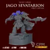 Описание картинки Jago "Sevatar" Sevatarion - First Captain of the Night Lords Diorama от ForgeNight по цене 750руб | Свободный Рынок Миниатюр - СРМ - изображение - №5