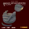 Описание картинки Jago "Sevatar" Sevatarion - First Captain of the Night Lords Diorama от ForgeNight по цене 750руб | Свободный Рынок Миниатюр - СРМ - изображение - №8
