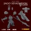 Описание картинки Jago "Sevatar" Sevatarion - First Captain of the Night Lords Diorama от ForgeNight по цене 750руб | Свободный Рынок Миниатюр - СРМ - изображение - №9