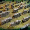 Описание картинки 50 Каменных модульных стенок-руин | НРИ террейн от Big Brain Terrain по цене 5 350руб | Свободный Рынок Миниатюр - СРМ - изображение - №2