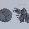 Описание картинки Astra Militarum: Commissar Yarrick / Комиссар Яррик Имперской Гвардии / Warhammer 40000 от Лавка Приключенца по цене 399руб | Свободный Рынок Миниатюр - СРМ - изображение - №3