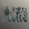 Описание картинки Боевой костюм XV104 | XV104 Riptide Battlesuit от W1L50n по цене 1 500руб | Свободный Рынок Миниатюр - СРМ - изображение - №4