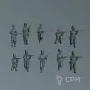 Описание картинки Немецкая Пехота 43-45г. | GER Rifleman 43-45 от W1L50n по цене 1 000руб | Свободный Рынок Миниатюр - СРМ - изображение - №3