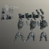 Описание картинки Боевые костюмы-невидимки XV25 | XV25 Stealth Battlesuits от W1L50n по цене 900руб | Свободный Рынок Миниатюр - СРМ - изображение - №3