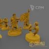 Описание картинки Krieg Command Squad ver. 2 (скан с оригинала) от Marshal'sManufactory по цене 1 000руб | Свободный Рынок Миниатюр - СРМ - изображение - №2