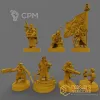 Описание картинки Krieg Command Squad ver. 2 (скан с оригинала) от Marshal'sManufactory по цене 1 000руб | Свободный Рынок Миниатюр - СРМ - изображение - №4