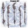 Описание картинки Space Wolves - Spears set v.2 от 3Д печать миниатюр по цене 233руб | Свободный Рынок Миниатюр - СРМ - изображение - №3