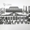 Описание картинки Dracosan Armoured Transport от Doom Brigade по цене 4 500руб | Свободный Рынок Миниатюр - СРМ - изображение - №3