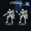 Описание картинки L.E.U. Riot Control Squad/Palanite Enforcer (Альт) от WebWay 3D по цене 2 700руб | Свободный Рынок Миниатюр - СРМ - изображение - №2