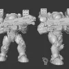 Описание картинки Terran Marine ( rocket laucher ) от White Blackjack по цене 499руб | Свободный Рынок Миниатюр - СРМ - изображение - №2