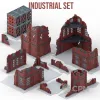 Описание картинки Industrial Ruins set от 3D Wargaming по цене 8 500руб | Свободный Рынок Миниатюр - СРМ - изображение - №2