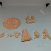 Описание картинки Черный храмовник с оруженосцами от Орки с наГорки по цене 400руб | Свободный Рынок Миниатюр - СРМ - изображение - №3