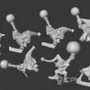 Описание картинки Night Goblin Ball and Chain Fanatics от White Rhino по цене 699руб | Свободный Рынок Миниатюр - СРМ - изображение - №2