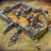 Описание картинки 50 Каменных модульных стенок-руин | НРИ террейн от Big Brain Terrain по цене 5 350руб | Свободный Рынок Миниатюр - СРМ - изображение - №4