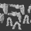 Описание картинки Terran Medic ( 32mm ) от White Blackjack по цене 899руб | Свободный Рынок Миниатюр - СРМ - изображение - №2