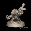 Описание картинки Миниатюра Гретчин Босс коротышка, Gretchin от Brother Ork по цене 300руб | Свободный Рынок Миниатюр - СРМ - изображение - №3