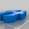 Описание картинки Zone Mortalis - Floor Tile (Open Lock) от 3D Print Workshop по цене 658руб | Свободный Рынок Миниатюр - СРМ - изображение - №4
